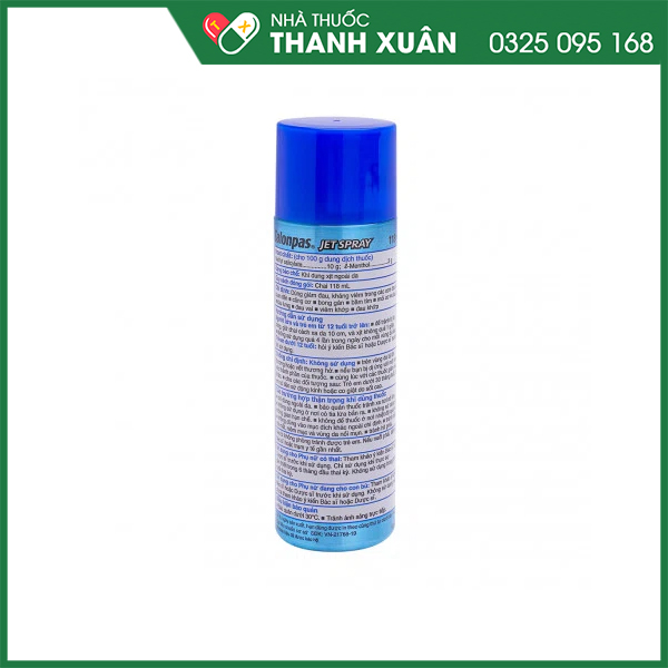 Salonpas Jet Spray xịt giảm đau, kháng viêm cơ